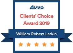Avvo 2019 Clients Choice Award NYC - William Robert Larkin